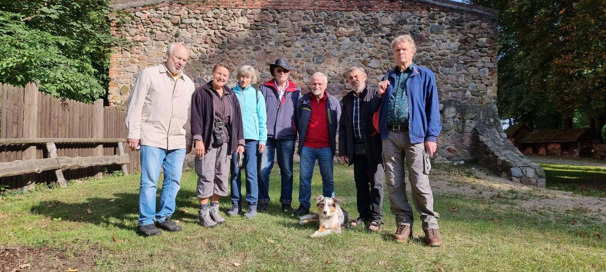 2021 im Hohen Fläming mit Kristina, Norbert und Kira 